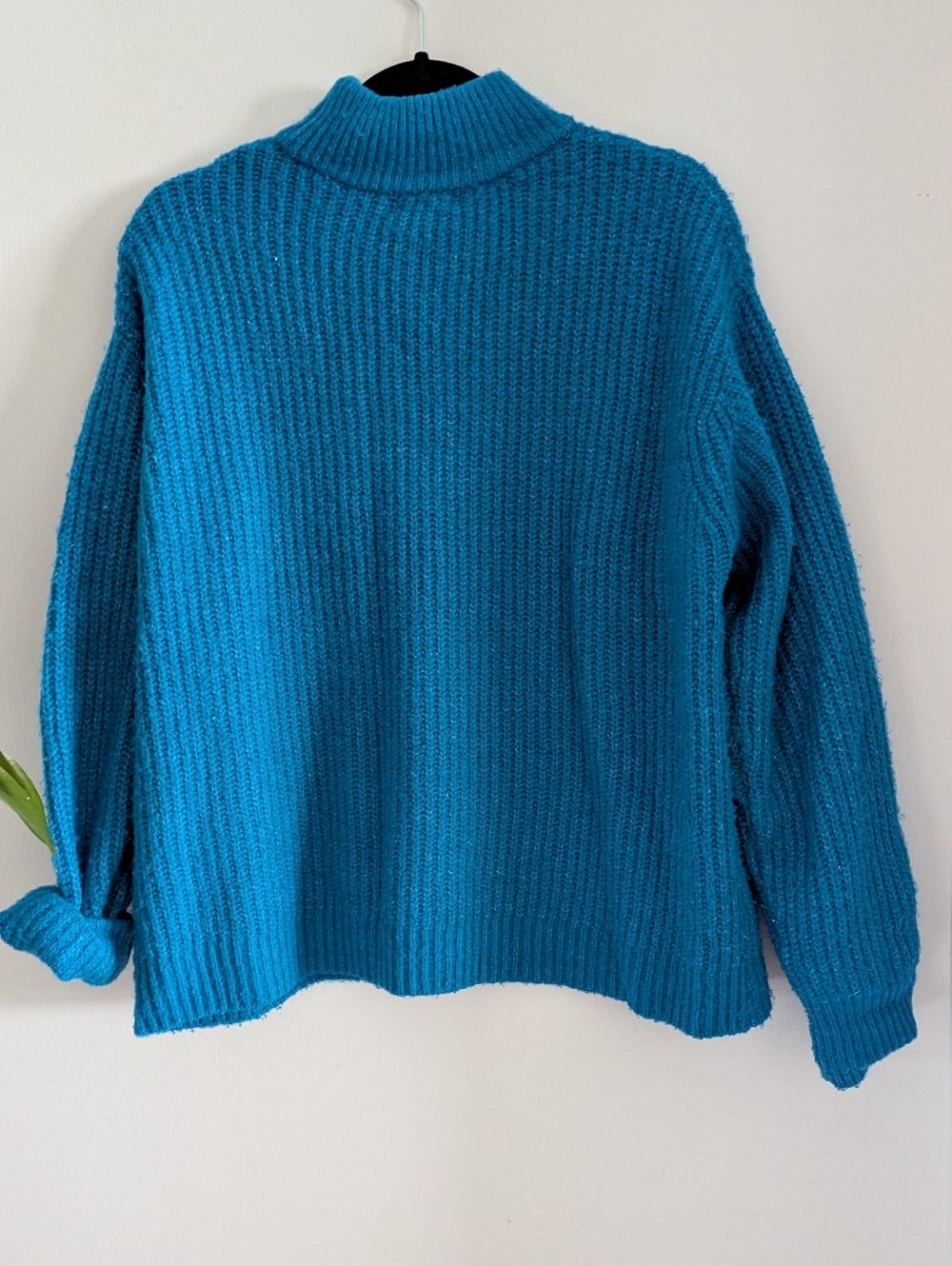 Electric Blue Knit Sweater